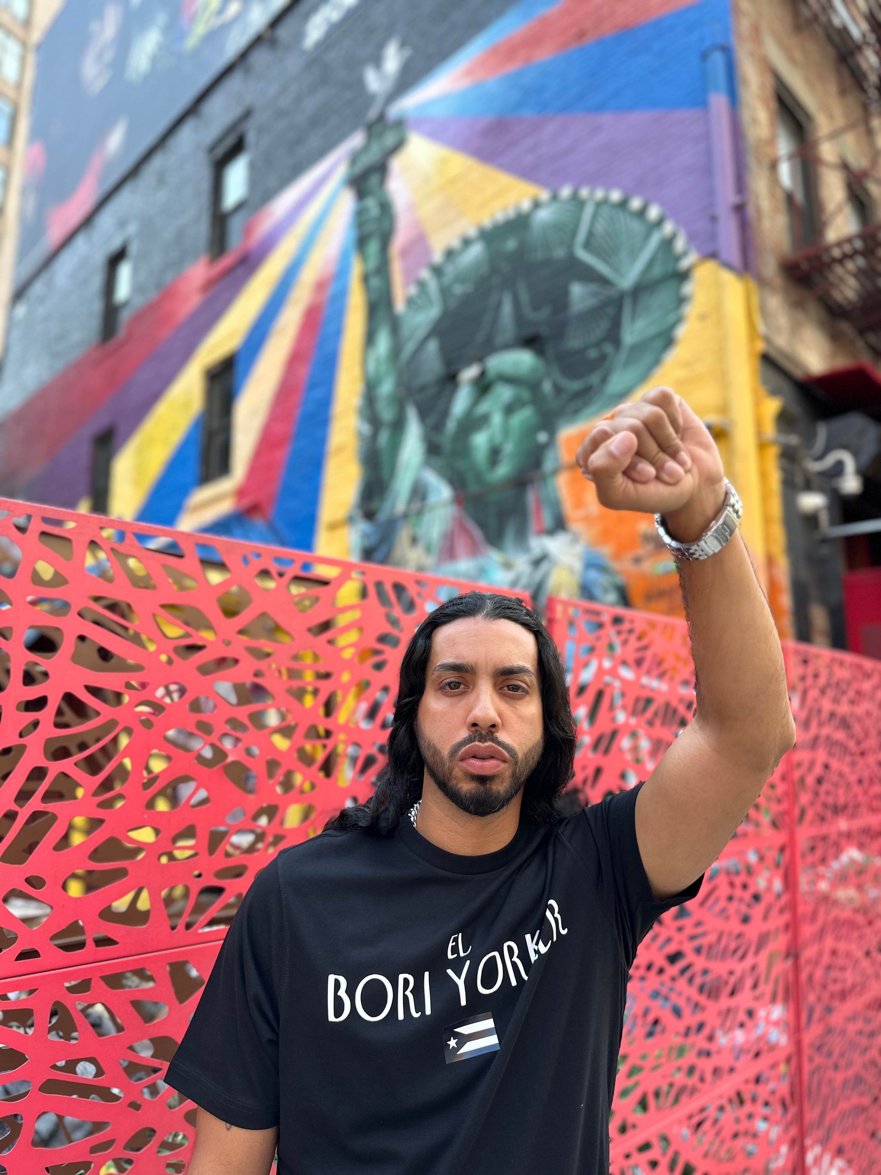 Resistance Black "El Bori Yorker" Shirt